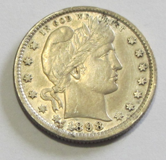 1898 BARBER QUARTER