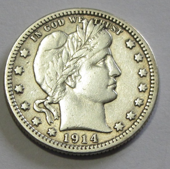 1914 BARBER QUARTER