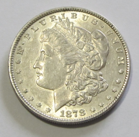 $1 1878 MORGAN SILVER DOLLAR