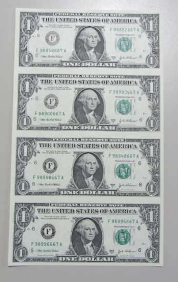 ATLANTA SHEET OF 4 $1 2003-A RESERVE NOTES