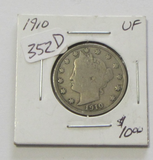 1910 LIBERTY NICKEL