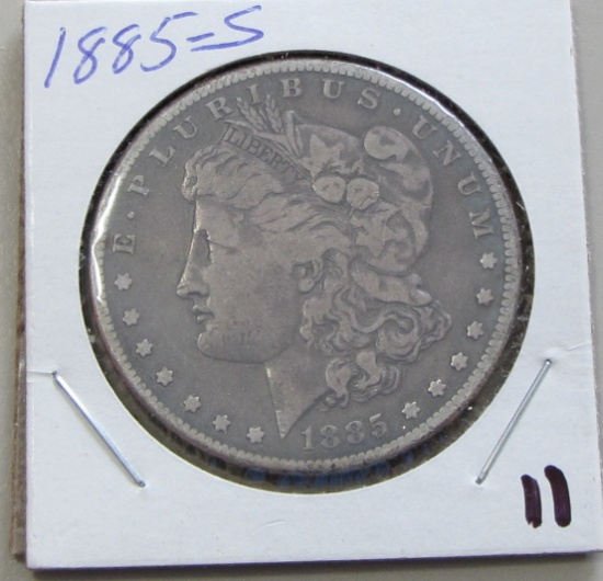 $1 1885 S Morgan