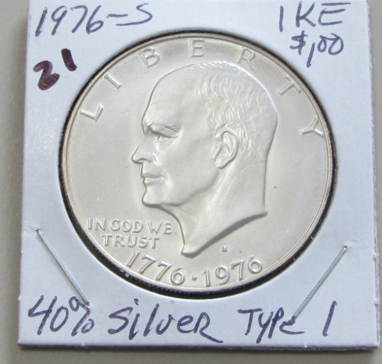 Silver 1976 s Eisenhower