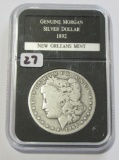 $1 1892-O  MORGAN