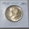1964 Kennedy Silver Half Dollar - Toned