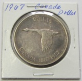 1967 GOOSE SILVER CANADA $1