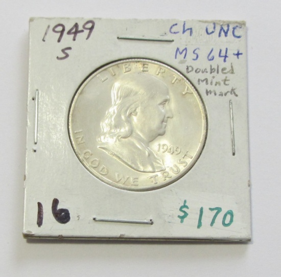 1949 S better date Franklin uncirculated