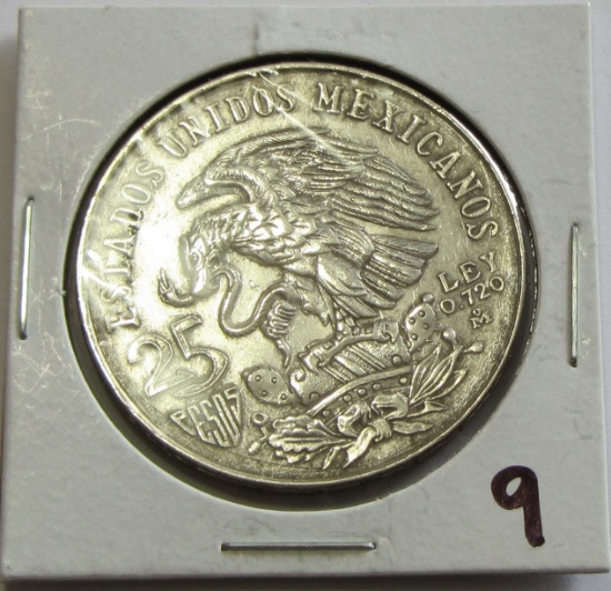 SIVER 25 PESO 1968