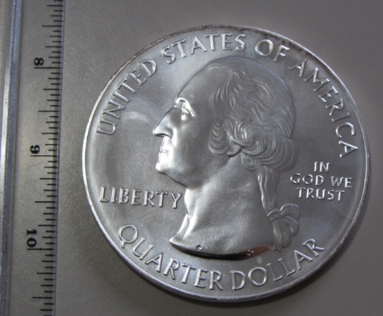 5 OUNCE PURE SILVER 2016 SHAWNEE .999 PURE