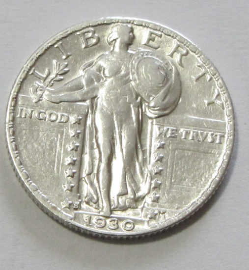 1930-S STANDING QUARTER