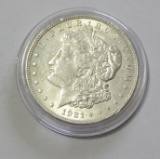 BU $1 1921 MORGAN