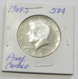1969-S Kennedy Silver Cameo Proof Half Dollar BU