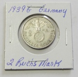 1939G Germany Silver 2 ReichsMark