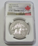 1980 $1 SILVER NGC 68 ARTIC