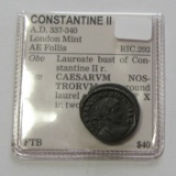 CONSTANTINE II HIGH GRADE 337 AD