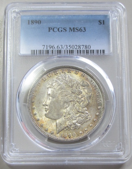$1 1890 PCGS 63 Morgan