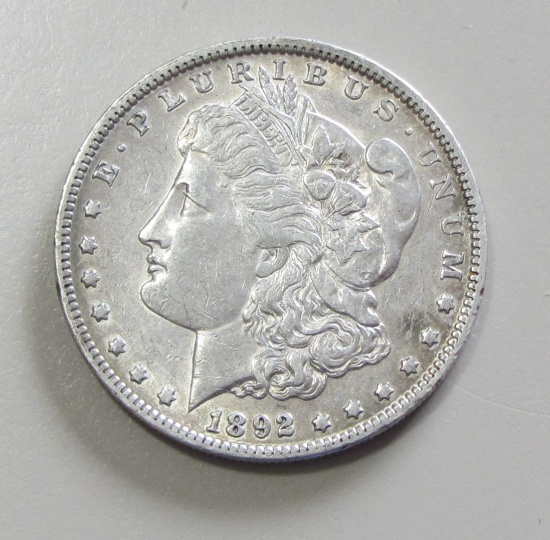 $1 1892 Morgan silver dollar