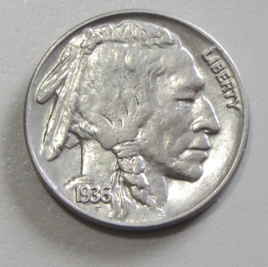 1936 high grade Buffalo nickel