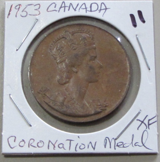1953 CORONATION MEDAL CANADA