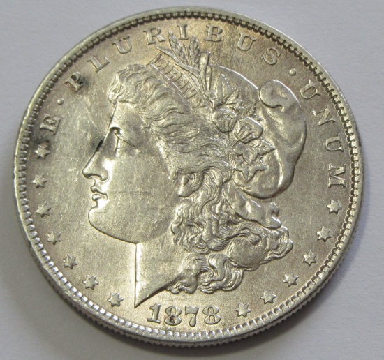 $1 1878 MORGAN BU
