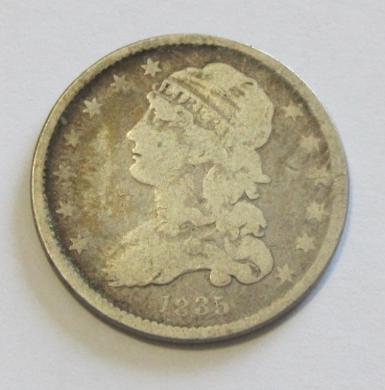 1835 BUST QUARTER