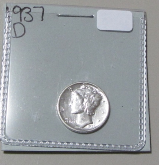 1937-D DIME