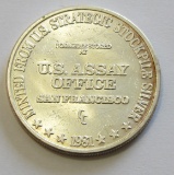 SILVER U.S. ASSAY OFFICE 1 OUNCE .999
