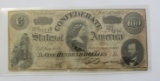 $100 1864 CONFEDERATE CURRENCY HIGH DENOMINATION