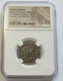 ANCIENT ROMAN 308 AD NGC LARGE COIN
