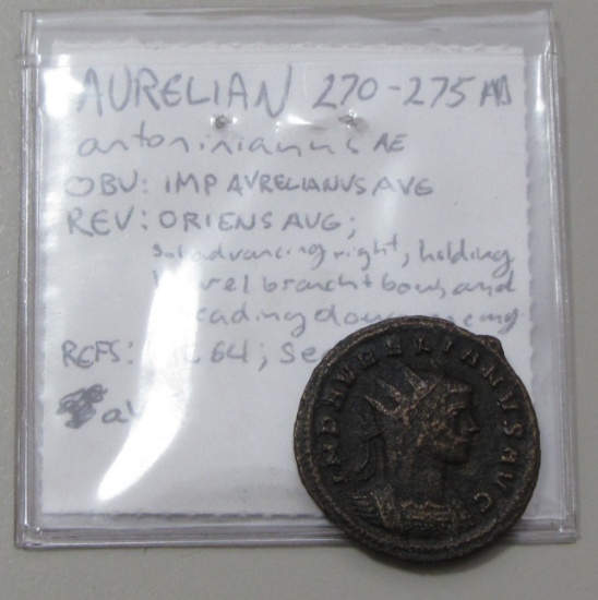 ANCIENT 270 AD AURGLIAN