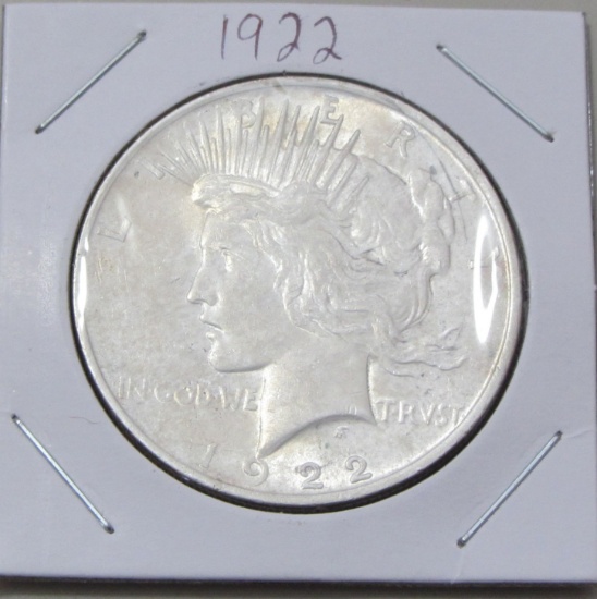 $1 1922 PEACE DOLLAR