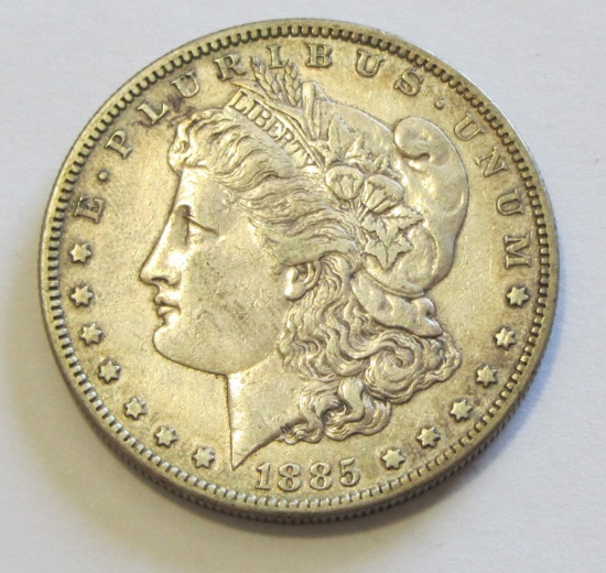 $1 1885-S MORGAN SILVER DOLLAR BETTER DATE