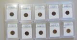 WHEAT CENT LOT 10 COINS