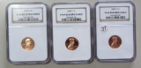 CENT PROOF LOT NGC 69 2003 - 05