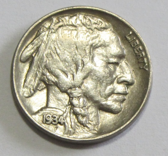 1934 BUFFALO NICKEL