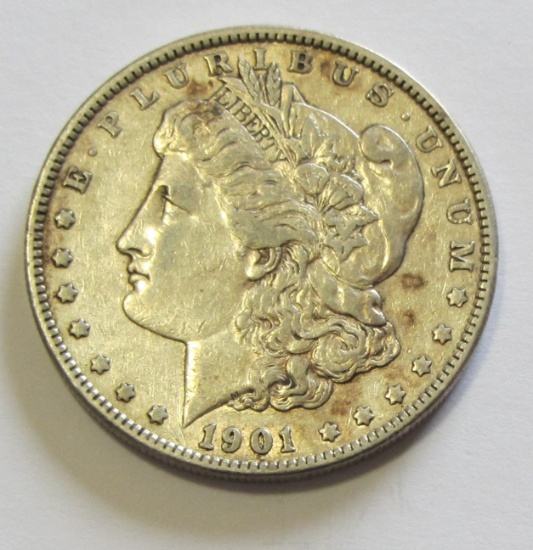 $1 1901 MORGAN SILVER DOLLAR