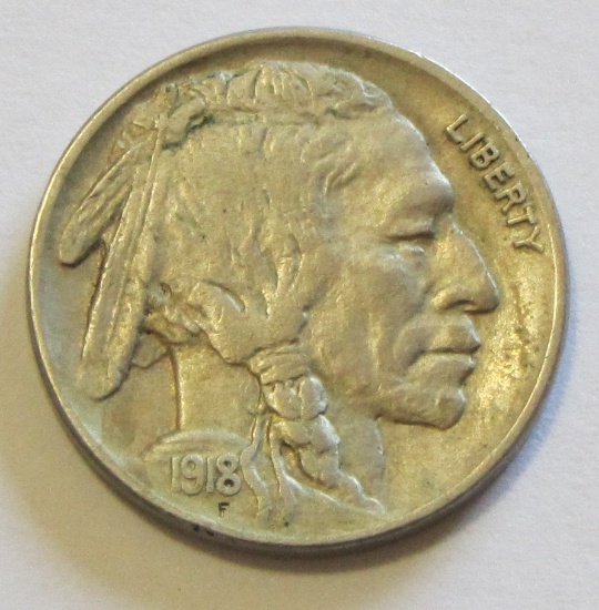 1918 BUFFALO NICKEL XF