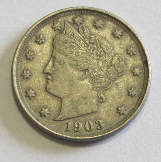 HIGH GRADE 1903 LIBERTY NICKEL