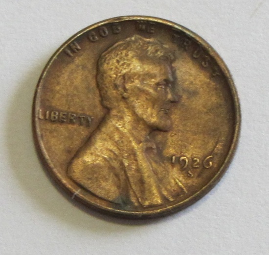 1926-S WHEAT CENT