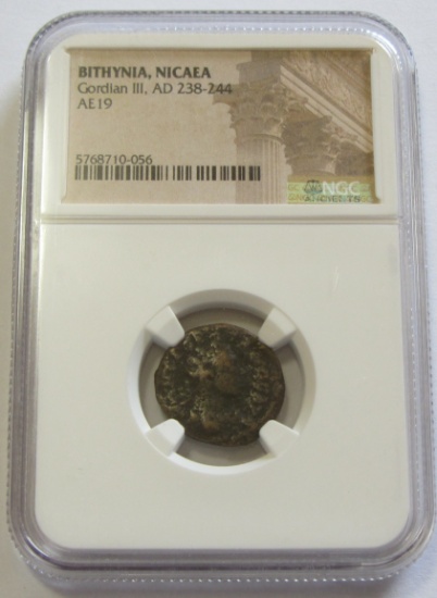 BITHYNIA NICAEA ANCIENT NGC  238 AD