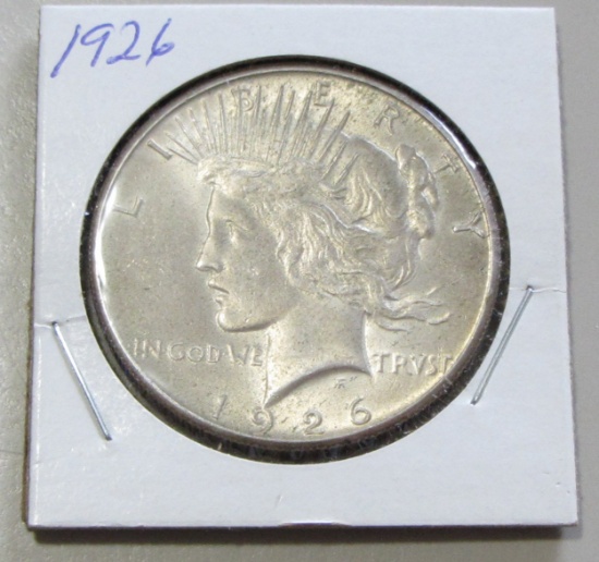 BU $1 1926 PEACE DOLLAR