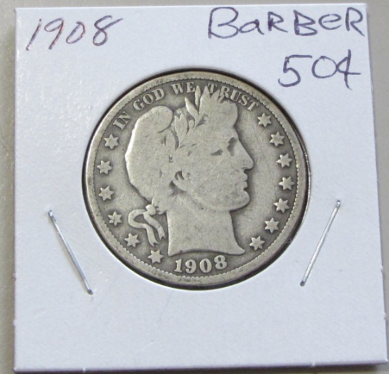 1908 BARBER HALF