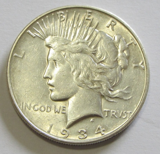 $1 1934-D PEACE DOLLAR