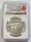 $1 SILVER 1985 NGC 68 DPL CANADA