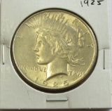 $1 1925 PEACE DOLLAR