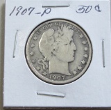 1907 Barber Half Dollar