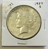 $1 1927-S PEACE DOLLAR TOUGHER DATE