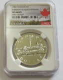 SILVER $1 1984 CANADA NGC 68 DPL