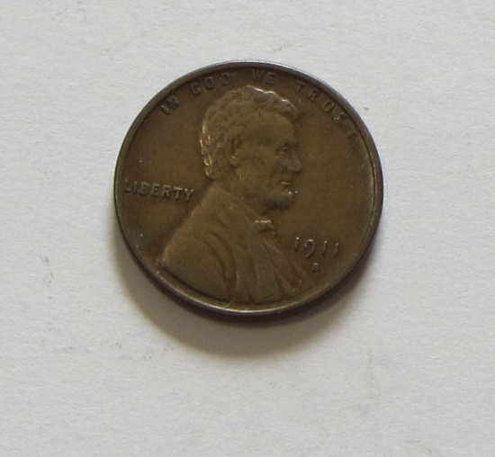 1911-S WHEAT CENT