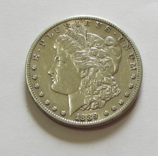 $1 1889-S MORGAN SILVER DOLLAR